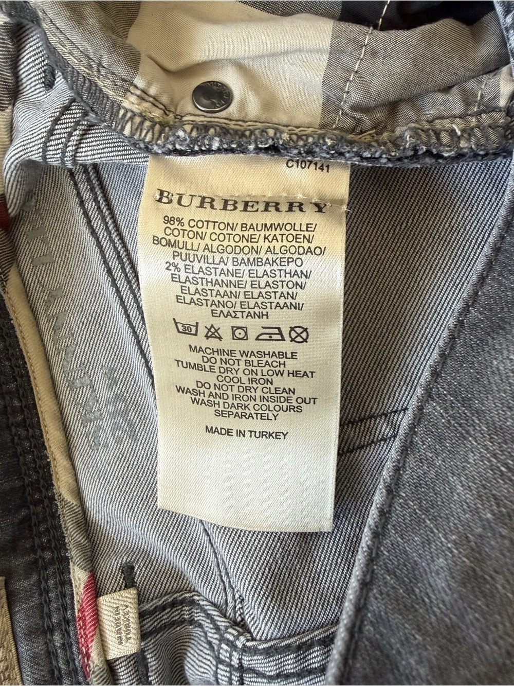 BURBERRY BRIT Kensington Skinny Women's Jeans Size 28 - Picture 10 of 14